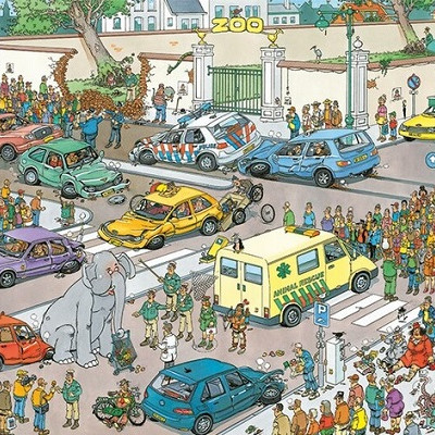 Elefánt vásárlás közben