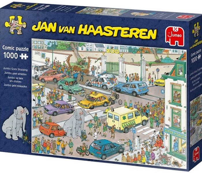 Puzzle - Jumbo - Elefánt vásárlás közben