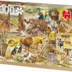 Puzzle - Jumbo - Noé Bárkájának építése