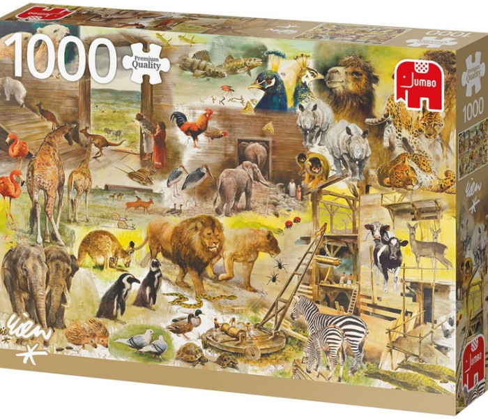 Puzzle - Jumbo - Noé Bárkájának építése