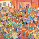 Puzzle - Jumbo - Varázsok vására