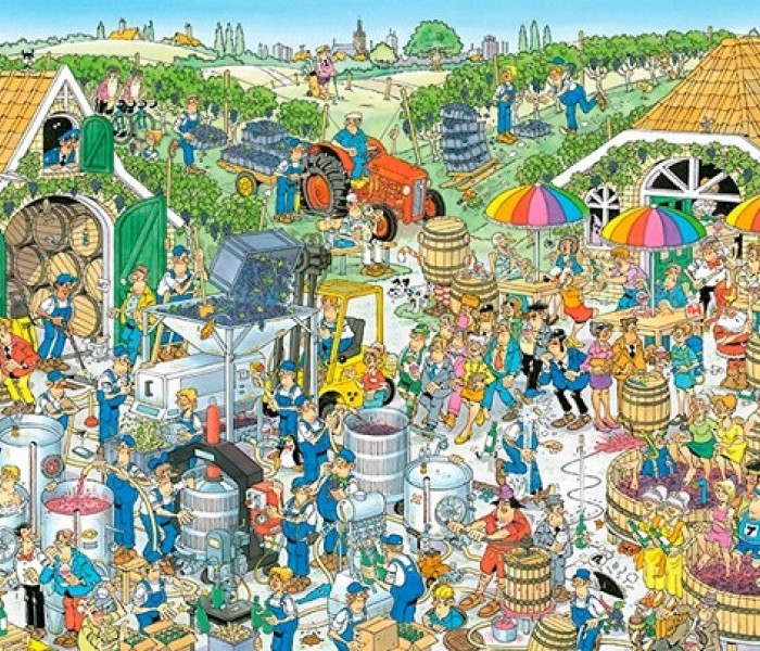 Puzzle - Jumbo - Szőlőművelés