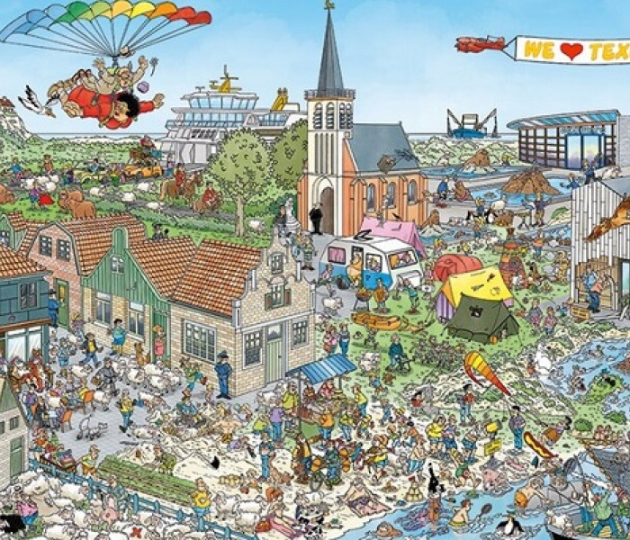 Puzzle - Jumbo - Nyaralás a szigeten