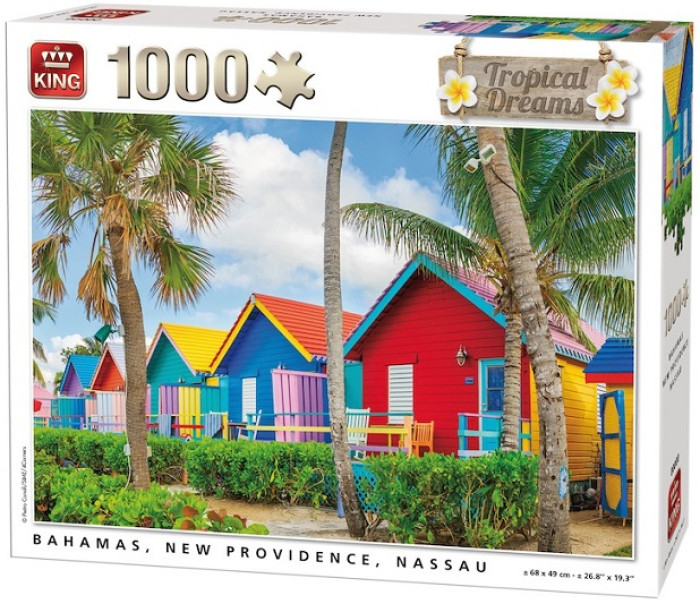 Puzzle - King - Bahamák , New Providence