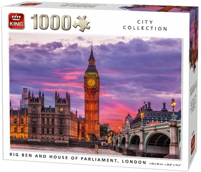 Puzzle - King - Big Ben a parlamenttel