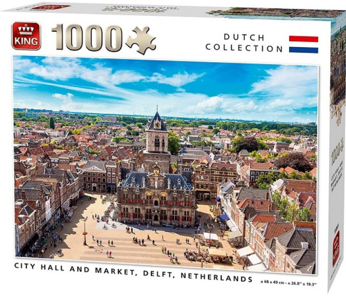 Puzzle - King - Delft, Hollandia