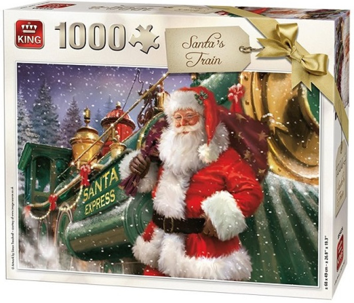 Puzzle - King - Santa vonatja
