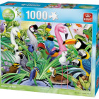 Puzzle - King - Gyönyörű madarak