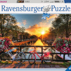 Puzzle - Ravensburger - Kerékpár Amszterdamban