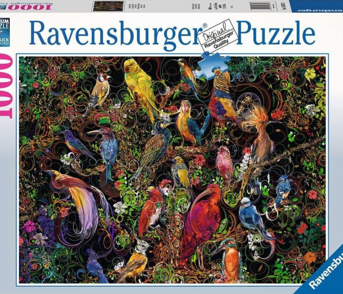 Puzzle - Ravensburger - Festett madarak