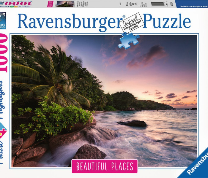 Puzzle - Ravensburger - Praslin sziget, Seychelles szigetek