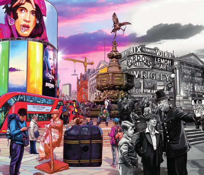 Puzzle - Ravensburger - Piccadilly cirkusz