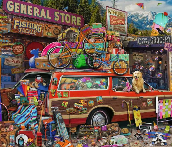 Puzzle - Ravensburger - Családi nyaralás