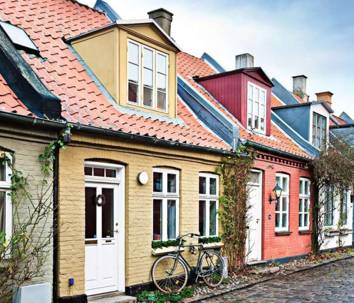 Puzzle - Ravensburger - Skandinávia Aarhus, Dánia