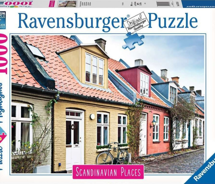 Puzzle - Ravensburger - Skandinávia Aarhus, Dánia