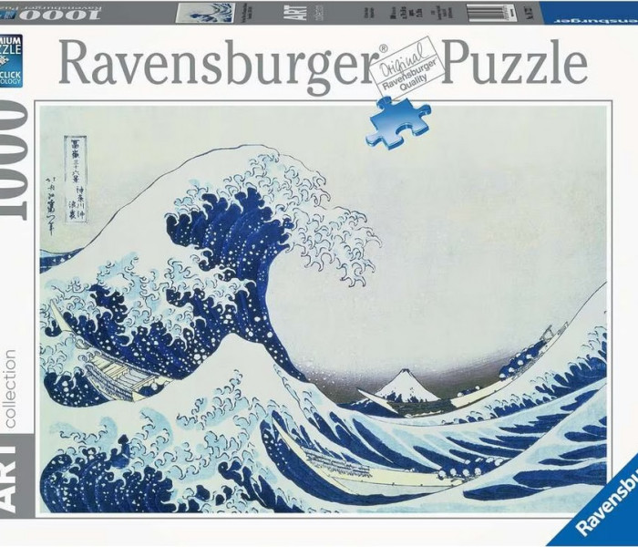 Puzzle - Ravensburger - Nagy hullám Kanagawa partjainál