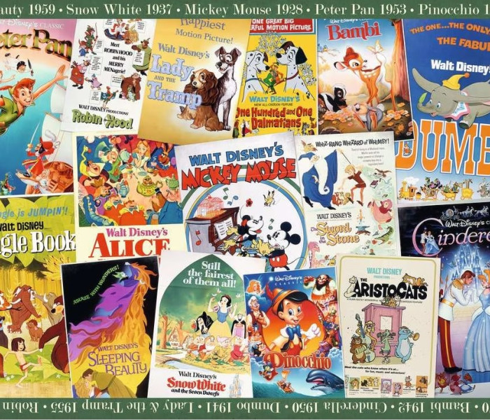 Puzzle - Ravensburger - Walt Disney plakátok