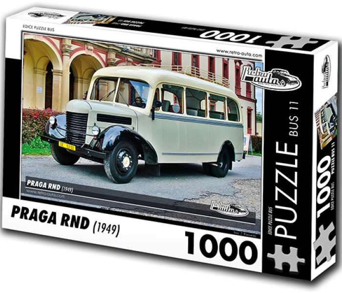 Puzzle - Retro-auta - Busz Praga RND (1949)