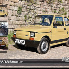 Puzzle - Retro-auta - Puzzle Fiat 126 P/650E (1987)