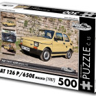 Puzzle - Retro-auta - Puzzle Fiat 126 P/650E (1987)