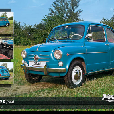Puzzle Fiat 600 D (1964)