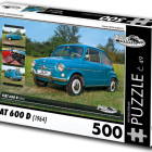 Puzzle - Retro-auta - Puzzle Fiat 600 D (1964)