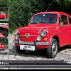 Puzzle - Retro-auta - Puzzle Fiat 600 D (1966)
