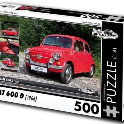 Puzzle Fiat 600 D (1966)