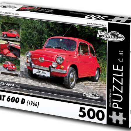 Puzzle Fiat 600 D (1966)
