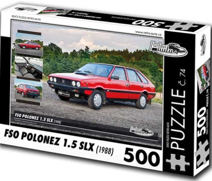 Puzzle - Retro-auta - Puzzle FSO Polonez 1,5 SLX (1988)