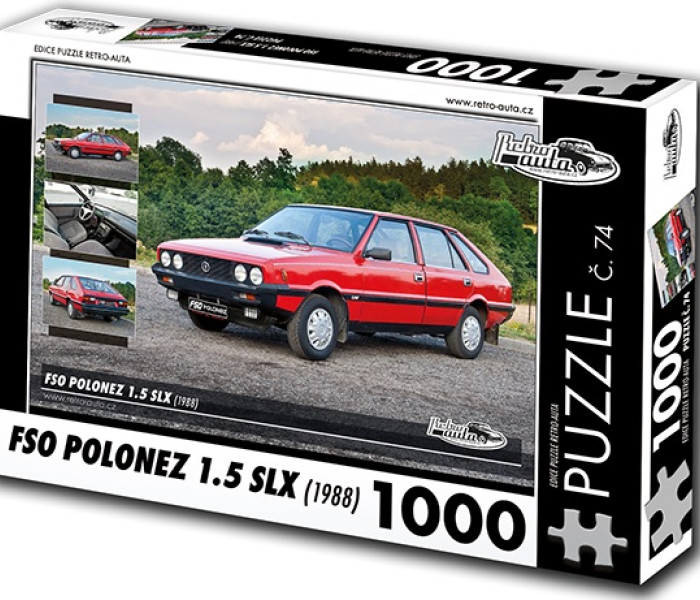 Puzzle - Retro-auta - Puzzle FSO Polonez 1,5 SLX (1988)