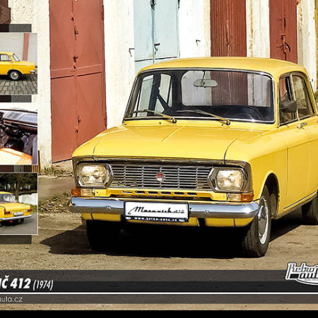 Puzzle Moskvic 412 (1974)