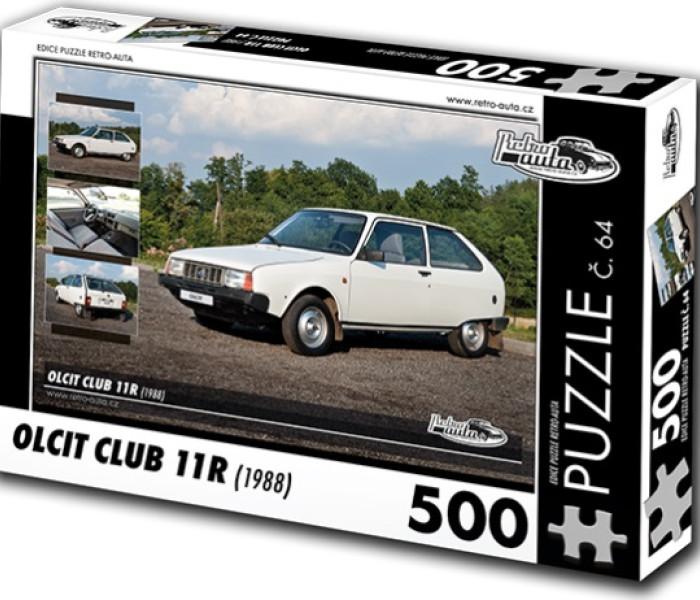 Puzzle - Retro-auta - Puzzle Oltcit Club 11R (1988)
