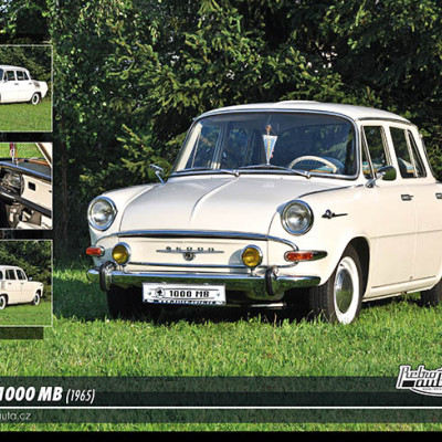 Puzzle Skoda 1000 MB (1965)