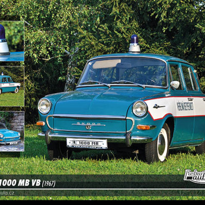 Puzzle Skoda 1000 MB VB (1967)