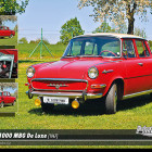 Puzzle - Retro-auta - Puzzle Skoda 1000 MBG De Luxe (1967)