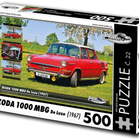 Puzzle Skoda 1000 MBG De Luxe (1967)