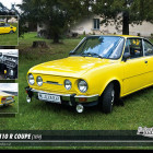 Puzzle - Retro-auta - Puzzle Skoda 110 R coupé (1974)