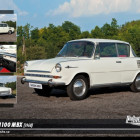 Puzzle - Retro-auta - Puzzle Skoda 1100 MBX (1968)