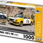 Puzzle - Retro-auta - Puzzle Skoda 120 L VB (1987)