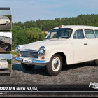 Puzzle - Retro-auta - Puzzle Skoda 1202 STW (1961)