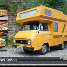 Puzzle - Retro-auta - Puzzle Skoda 1203 Camp (1969)