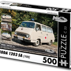 Puzzle - Retro-auta - Puzzle Skoda 1203 SA (1980)