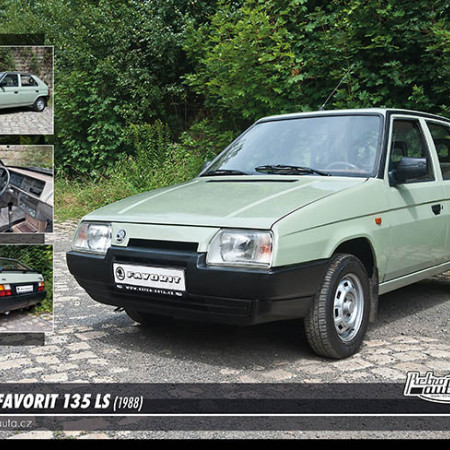 Puzzle Skoda Favorit 135 LS (1988)