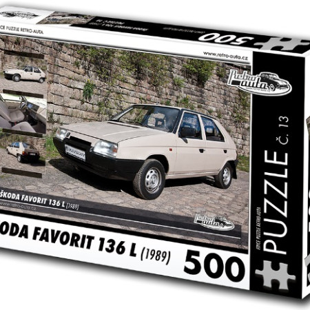 Puzzle Skoda Favorit 136 L (1989)