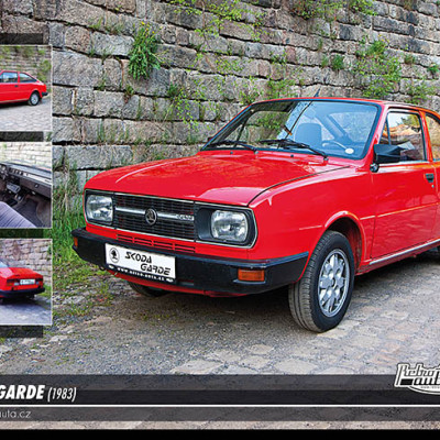 Puzzle Skoda Garde (1983)