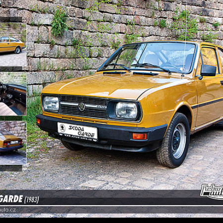 Puzzle Skoda Garde (1983)
