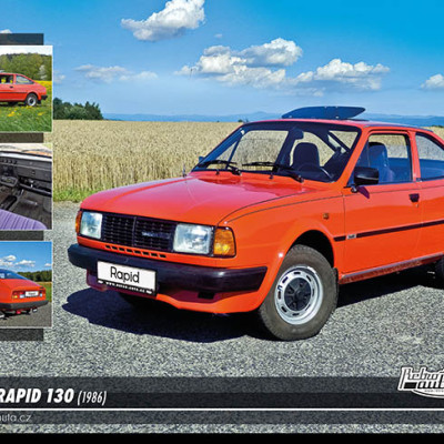 Puzzle Skoda Rapid 130 (1986)