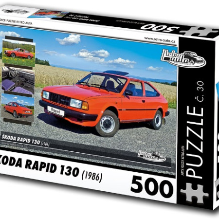 Puzzle Skoda Rapid 130 (1986)