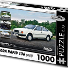 Puzzle - Retro-auta - Puzzle Skoda Rapid 136 (1988)